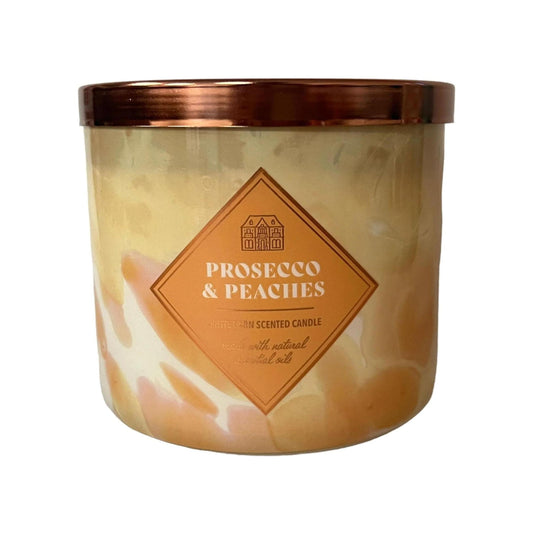 Bath & Body Works Prosecco And Peaches Candle 3-Wick Candle 