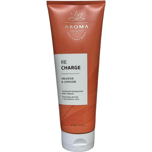 Bath & Body Works Re Charge Recharge Orange & Ginger Ultimate Hydration Body Cream 