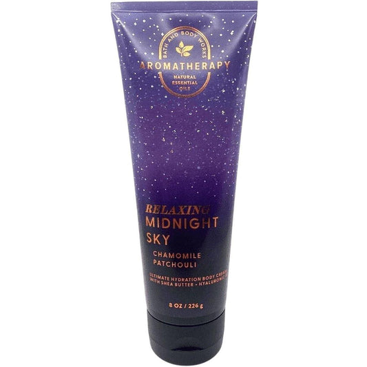 Bath & Body Works Relaxing Midnight Sky Chamomile Patchouli Body Cream (Aromatherapy) 