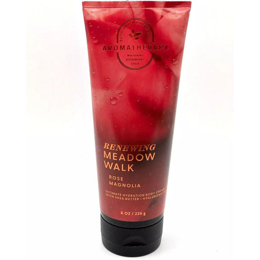 Bath & Body Works Renewing Meadow Walk Rose Magnolia Body Wash (Aromatherapy) 