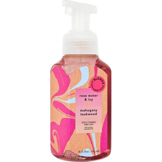 Bath & Body Works Rose Water Ivy & Mahogany Teakwood Foaming Hand Soap 