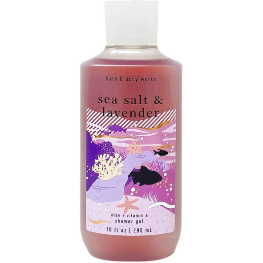Bath & Body Works Sea Salt & Lavender Shower Gel 