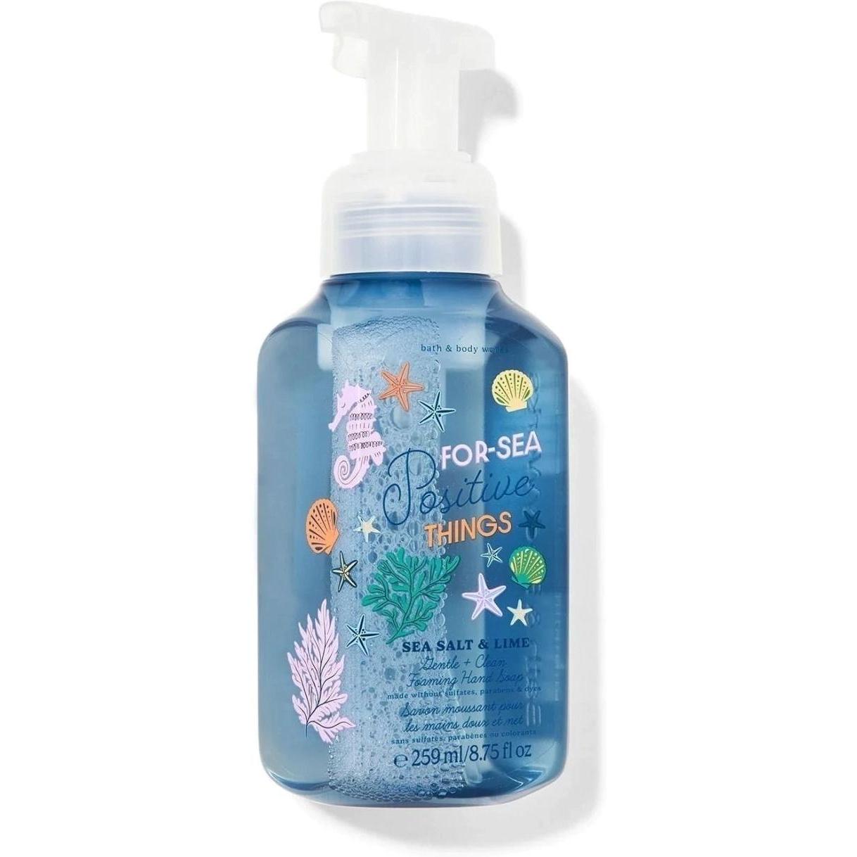 Bath & Body Works Sea Salt & Lime Foam Hand Soap 