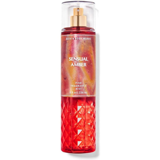 Bath & Body Works Sensual Amber Fine Fragrance Body Mist Splash Spray 
