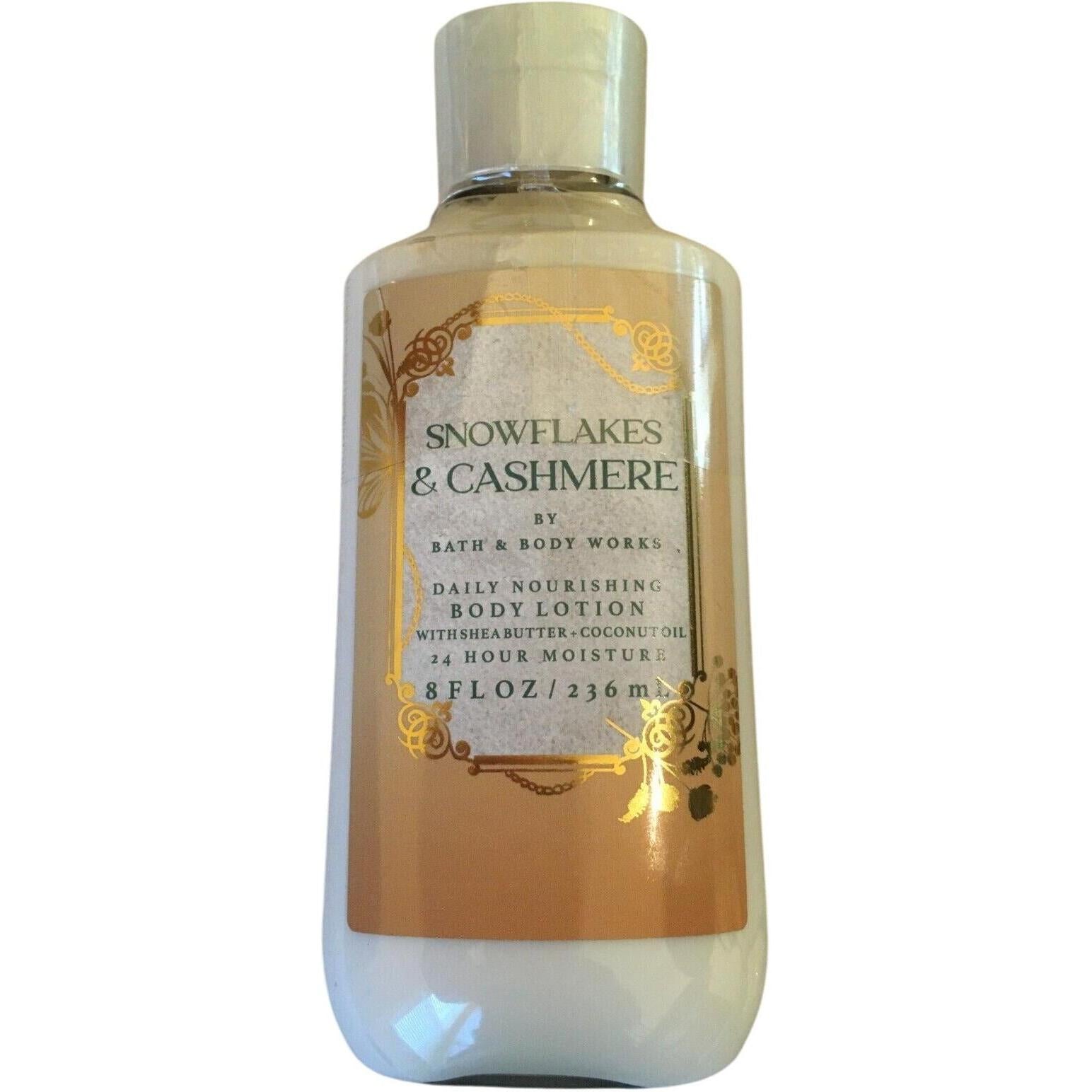Bath & Body Works Snowflakes & Cashmere Daily Nourishing Body Lotion 