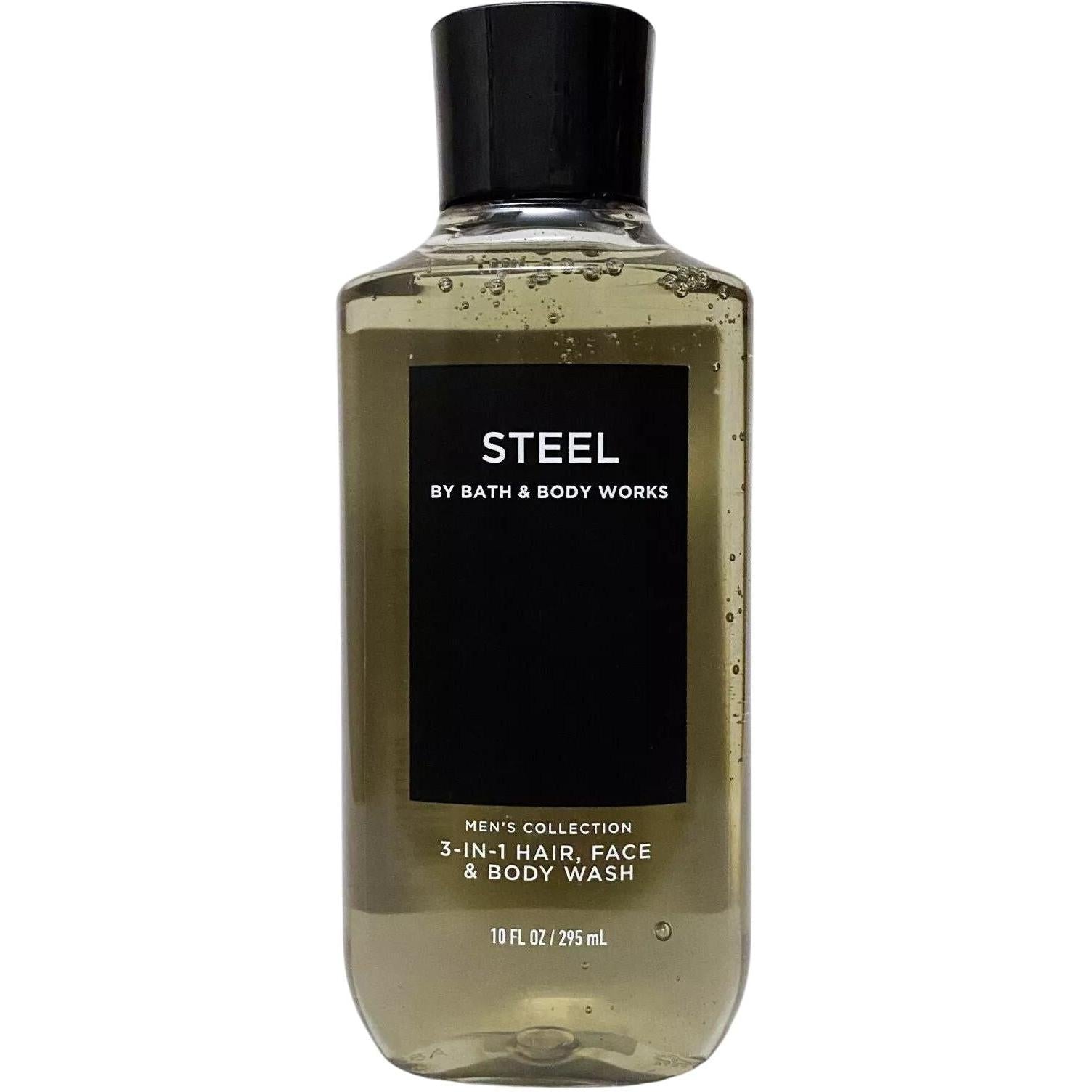 Bath & Body Works Steel 3-In-1 Hair, Face & Body Wash (Men's Collection) 
