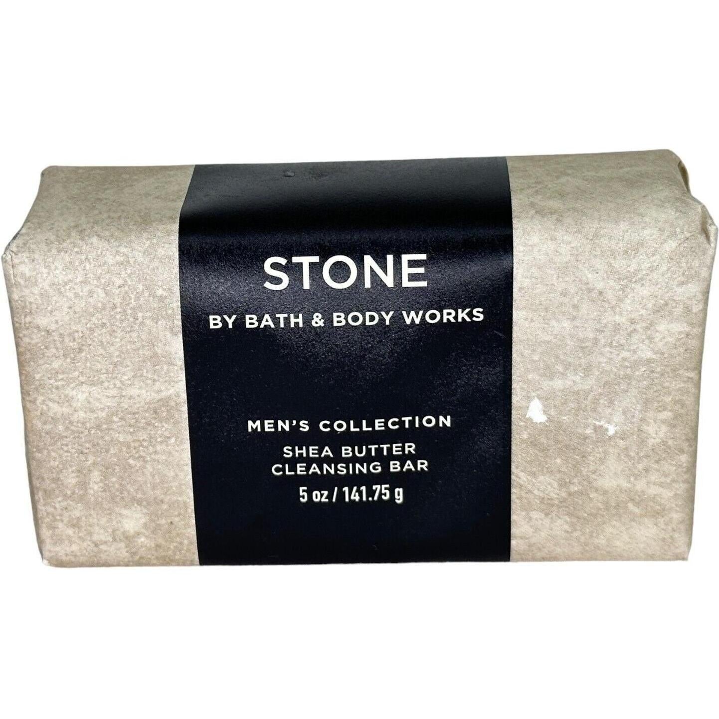 Bath & Body Works Stone Shea Butter Cleansing Bar (Men's Collection) 