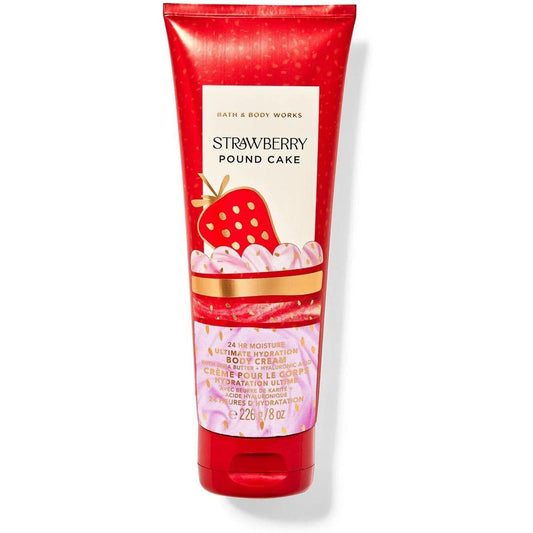 Bath & Body Works Strawberry Pound Cake Body Cream 