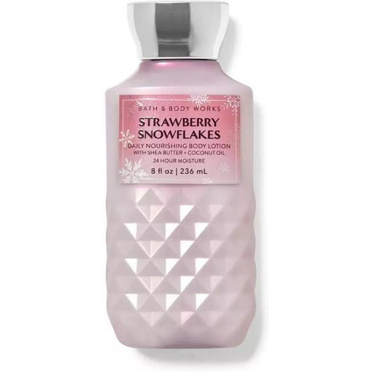 Bath & Body Works Strawberry Snowflake Daily Nourishing Body Lotion 