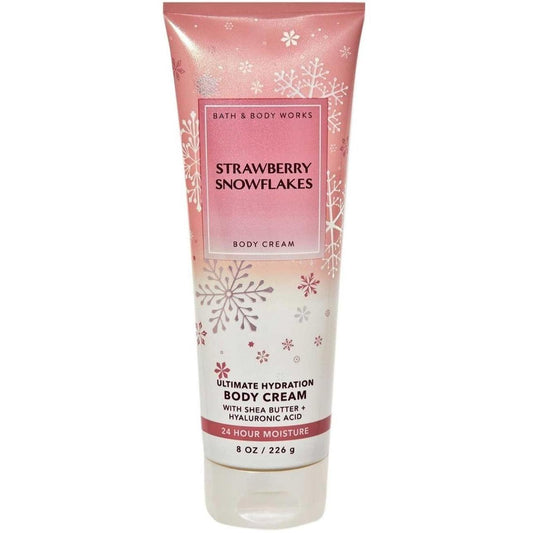 Bath & Body Works Strawberry Snowflakes Ultimate Hydration Body Cream 