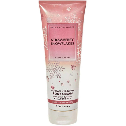 Bath & Body Works Strawberry Snowflakes Ultimate Hydration Body Cream 