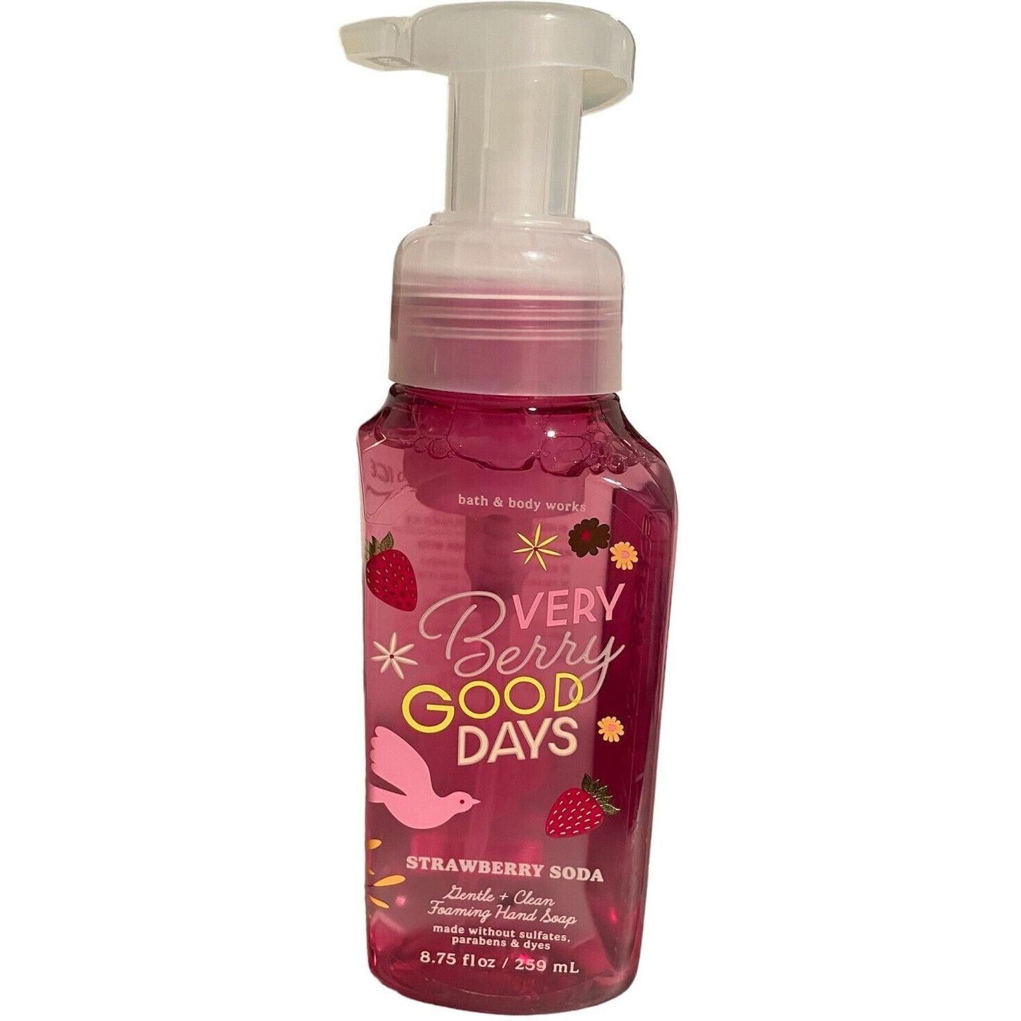 Bath & Body Works Strawberry Soda Gentle Foaming Hand Soap 