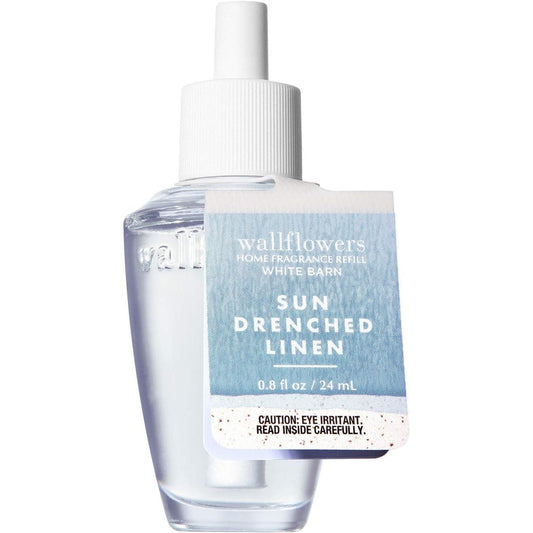 Bath & Body Works Sun Drenched Linen Wallflowers Fragrance Refill 