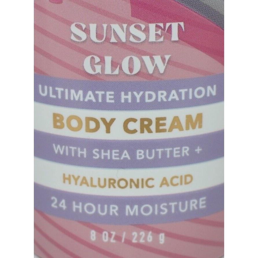 Bath & Body Works Sunset Glow Ultimate Hydration Body Cream Lotion 