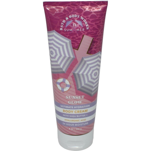 Bath & Body Works Sunset Glow Ultimate Hydration Body Cream Lotion 