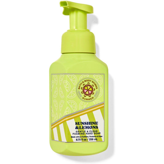 Bath & Body Works Sunshine & Lemons Gentle & Clean Foaming Hand Soap 