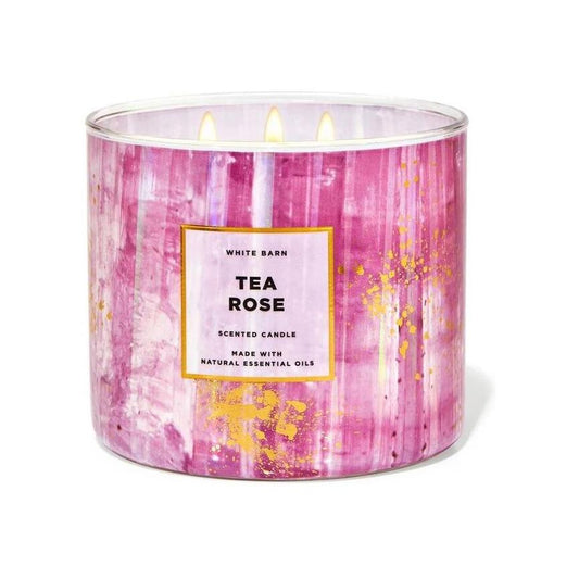 Bath & Body Works Tea Rose 3-Wicked Scented Candle 