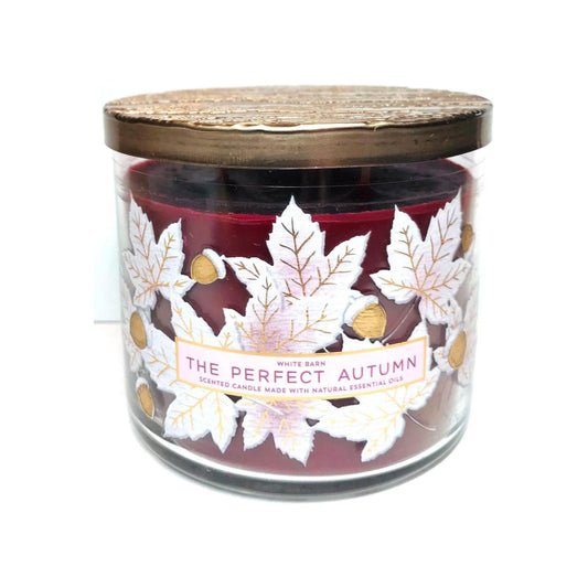 Bath & Body Works The Perfect Autumn Scented 3-Wick Candle 
