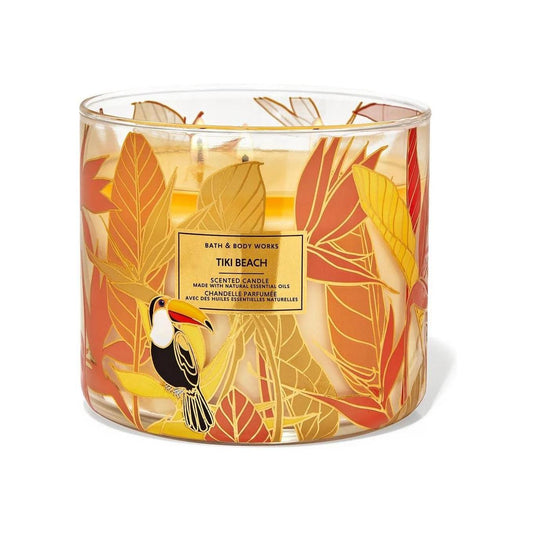 Bath & Body Works Tiki Beach 3-Wick Scented Wax 3-Wick Candle 