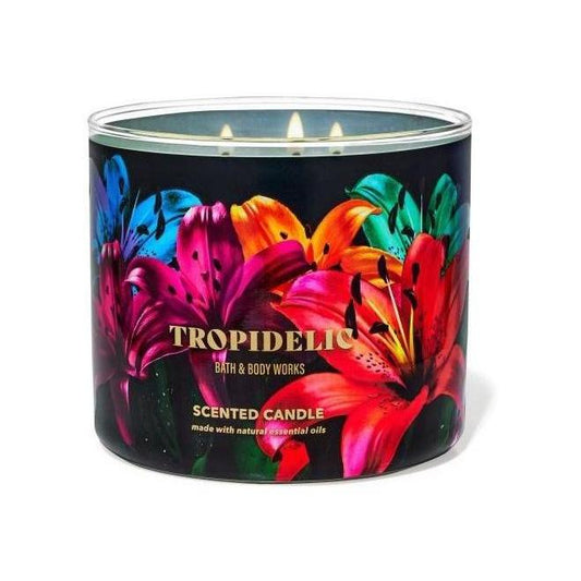 Bath & Body Works Tropidelic Scented 3-Wick Candle 