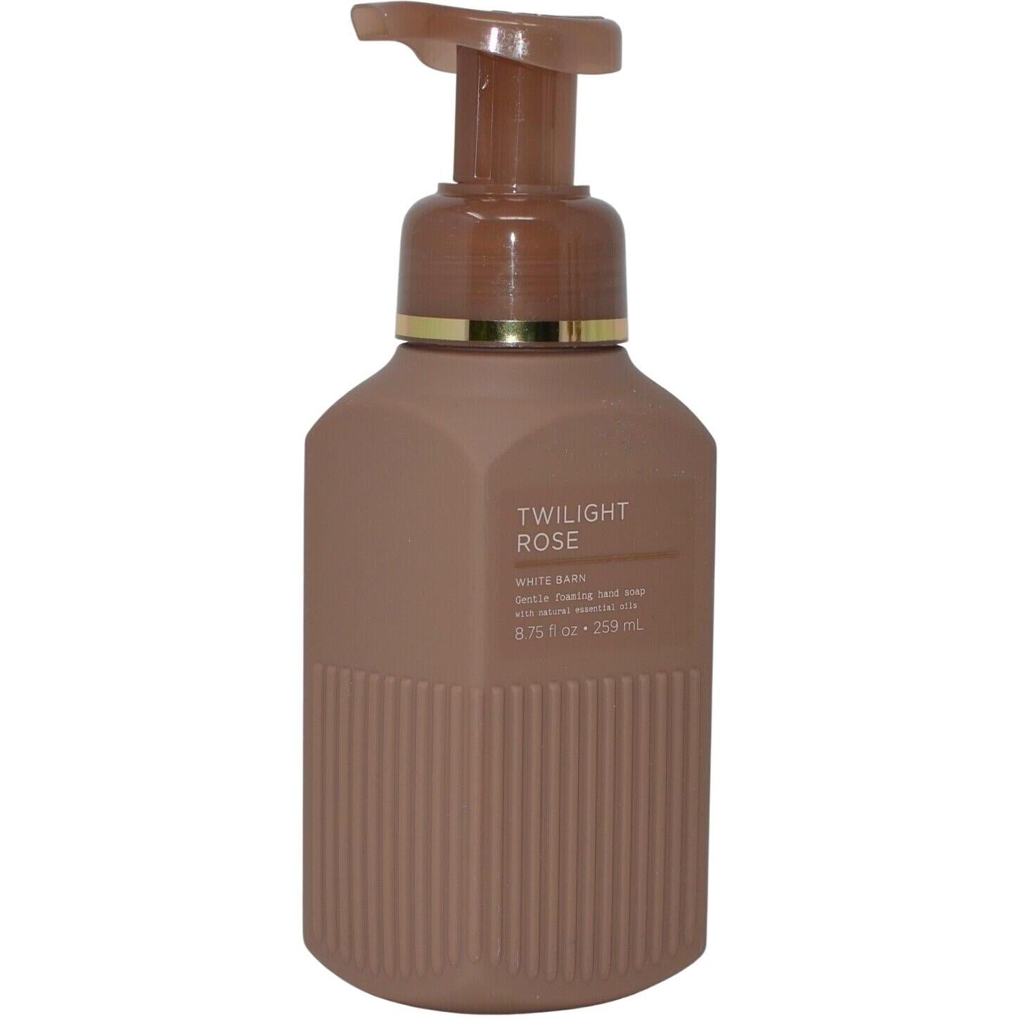 Bath & Body Works Twilight Rose Gentle Foaming Hand Soap Wash (White Barn) 