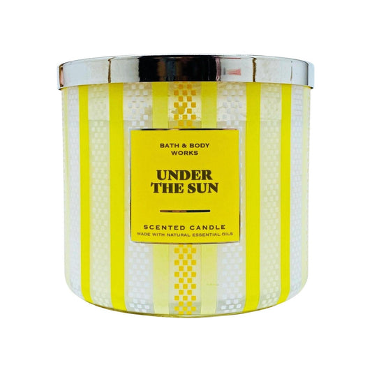 Bath & Body Works Under The Sun 3-Wick Scented Candle 