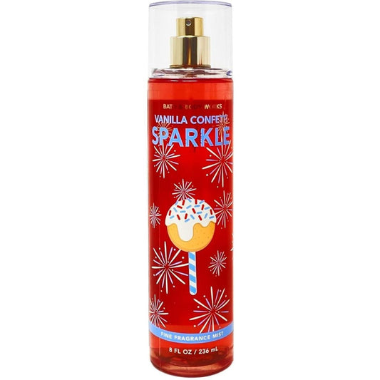 Bath & Body Works Vanilla Confetti Sparkle Fine Fragrance Body Mist 