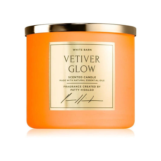 Bath & Body Works Vetiver Glow Large 3-Wick Scented Candle 