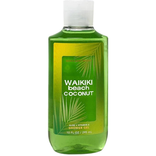 Bath & Body Works Waikiki Beach Coconut Shower Gel Wash 
