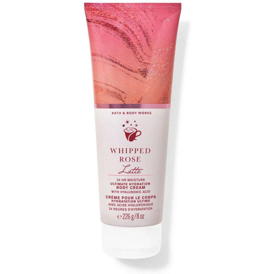 Bath & Body Works Whipped Rose Latte Ultimate Hydration Cream Lotion 
