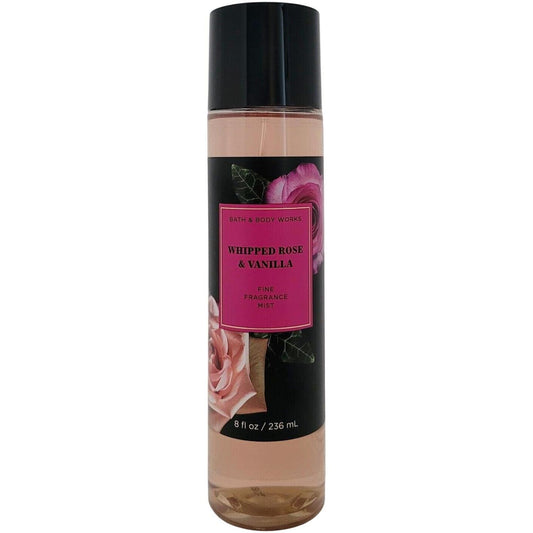 Bath & Body Works Whipped Rose & Vanilla Fine Fragrance Mist Spray 