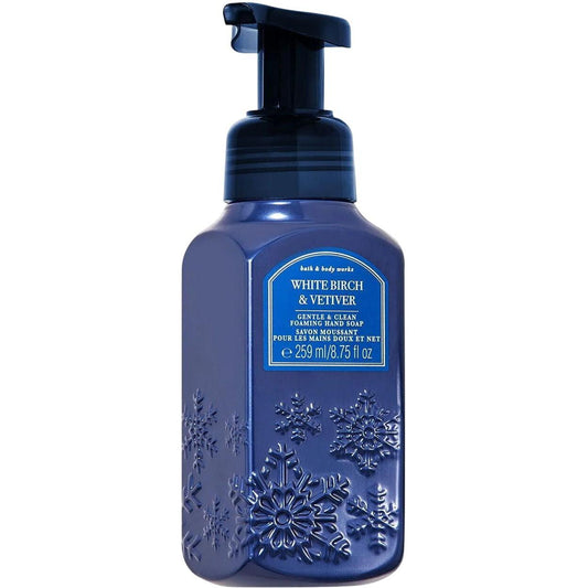 Bath & Body Works White Birch & Vetiver Gentle & Clean Foaming Hand Soap 