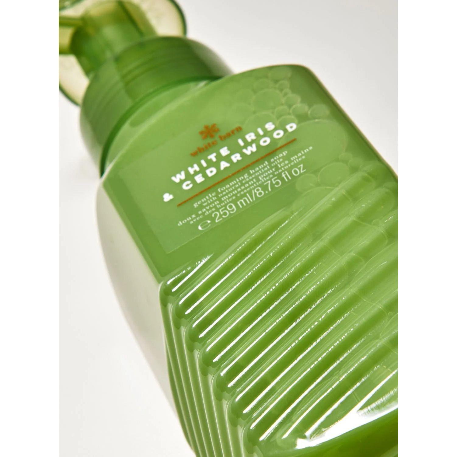 Bath & Body Works White Iris & Cedarwood Gentle Foaming Hand Soap 
