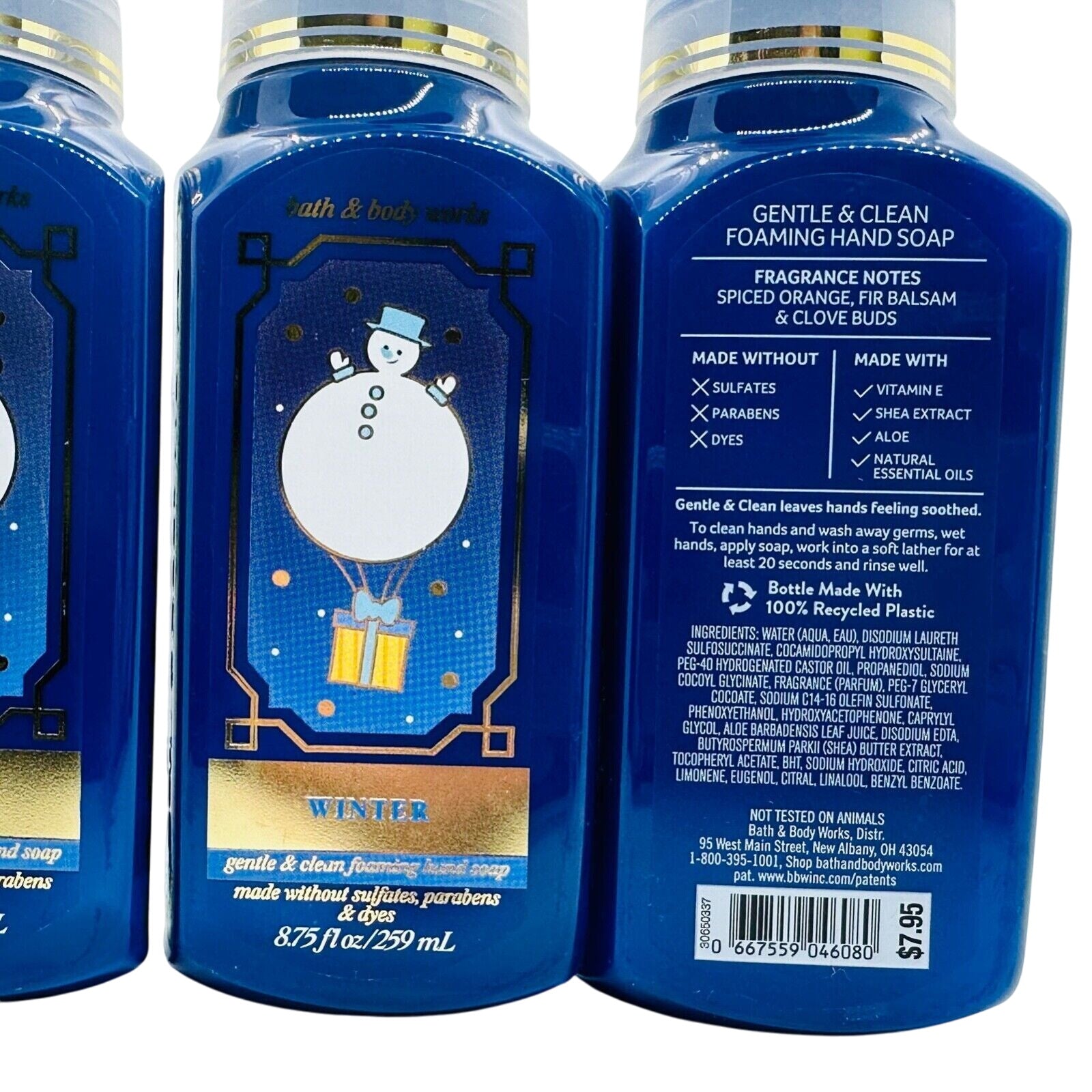 Bath & Body Works Winter Gentle & Clean Foaming Hand Soap 