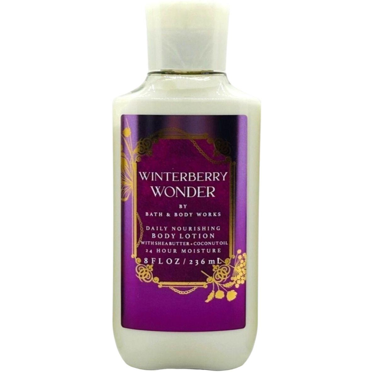 Bath & Body Works Winterberry Wonder Body Lotion 