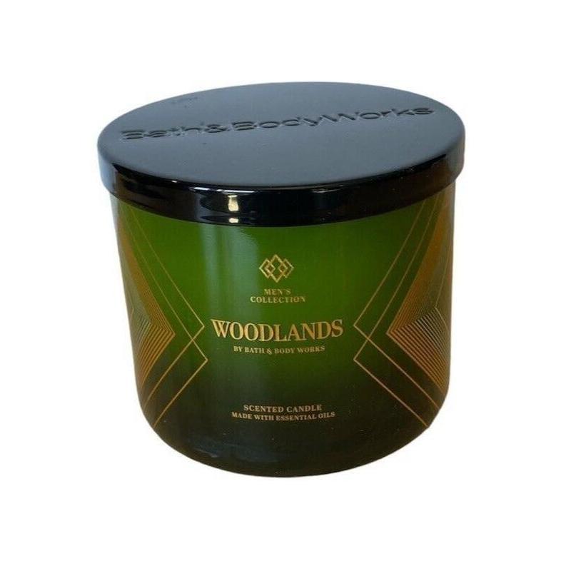 Bath & Body Works Woodlands 3-Wick Candle 