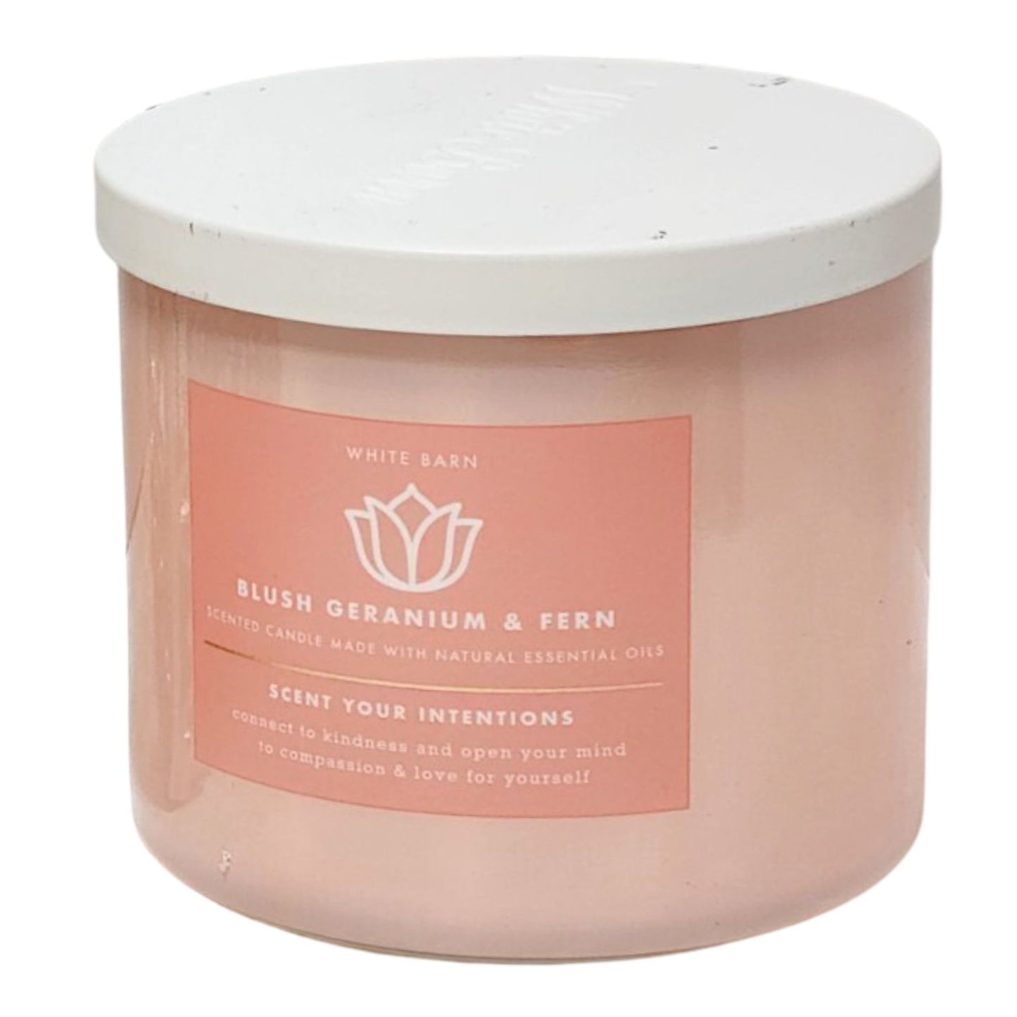 Bluesh Geranium & Fern 3-Wick Scented Candle