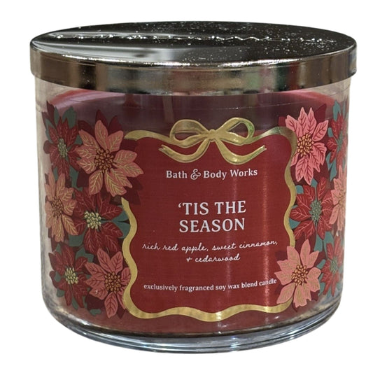 Tis The Season 3-Wick Candle