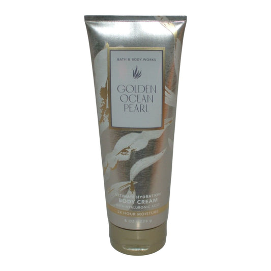 Bath and Body Works Golden Ocean Pearls Ultimate Hydration Body Cream (8 OZ / 226 g)