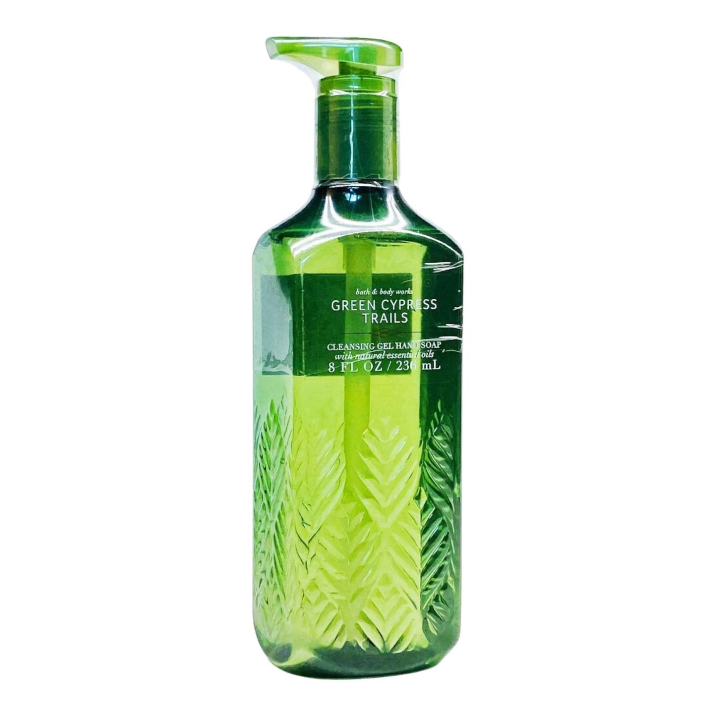 Bath & Body Works GREEN CYPRESS TRAILS Cleansing Gel Hand Soap 