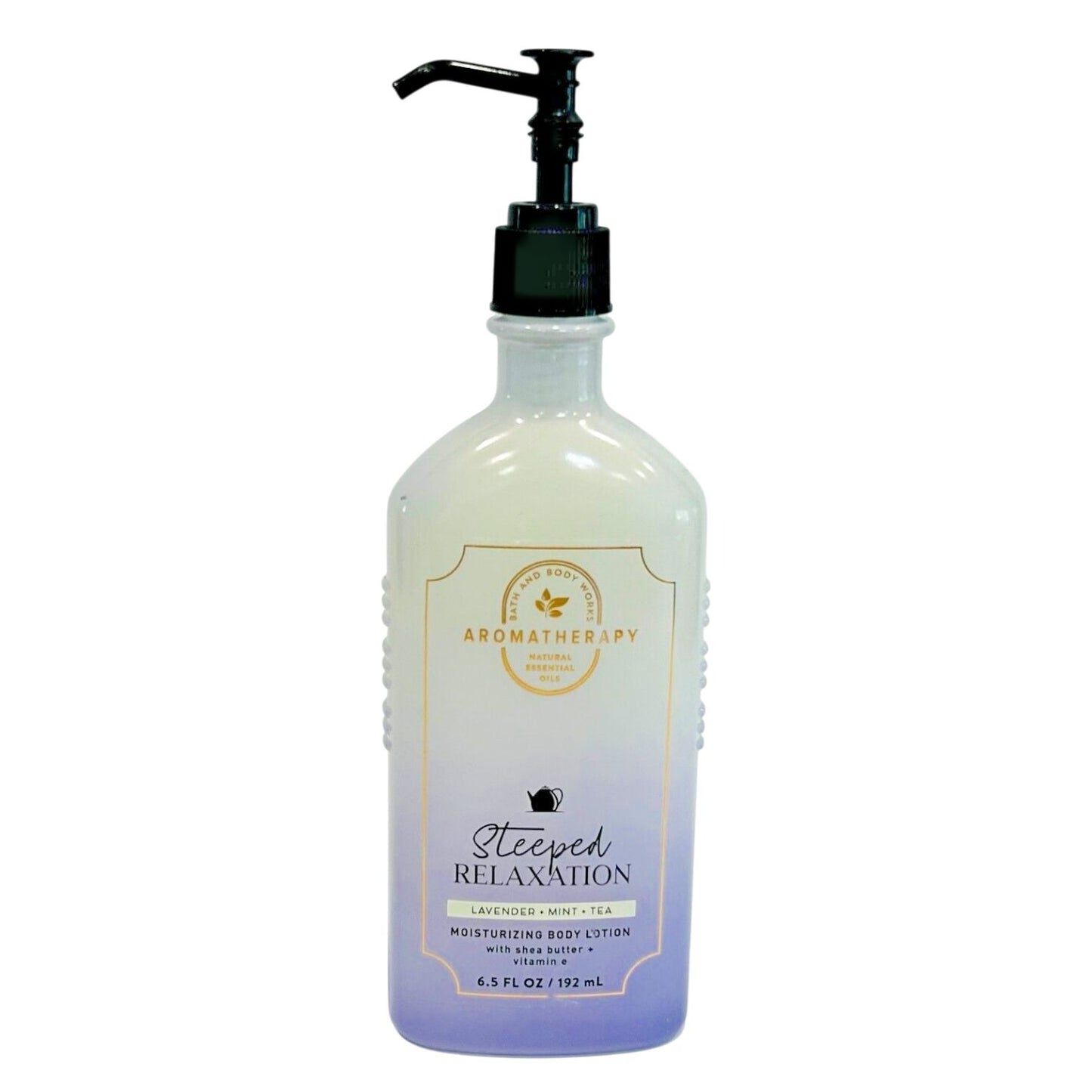 Steeped Relaxation Lavender + Mint + Tea Scented Lotion (Aromatherapy)