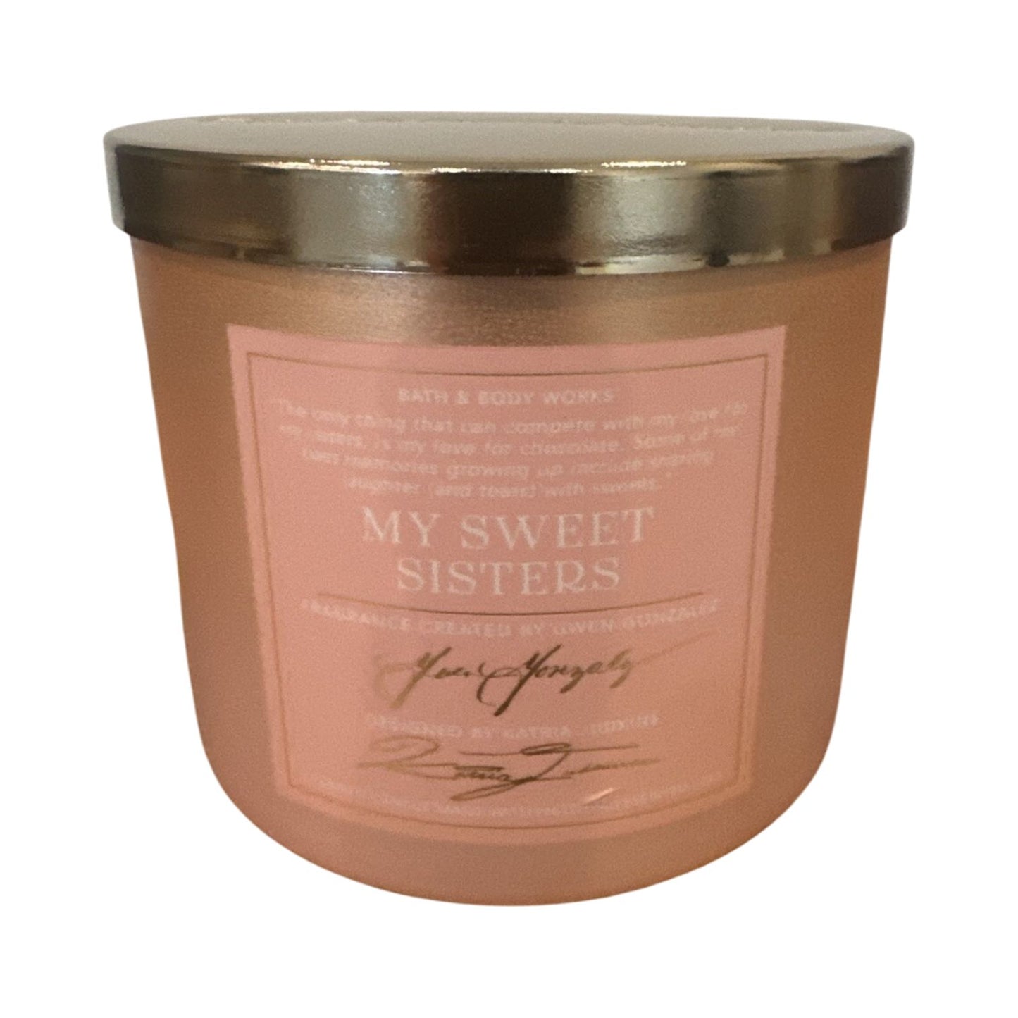 My Sweet Sisters Scented 3-Wick Candle