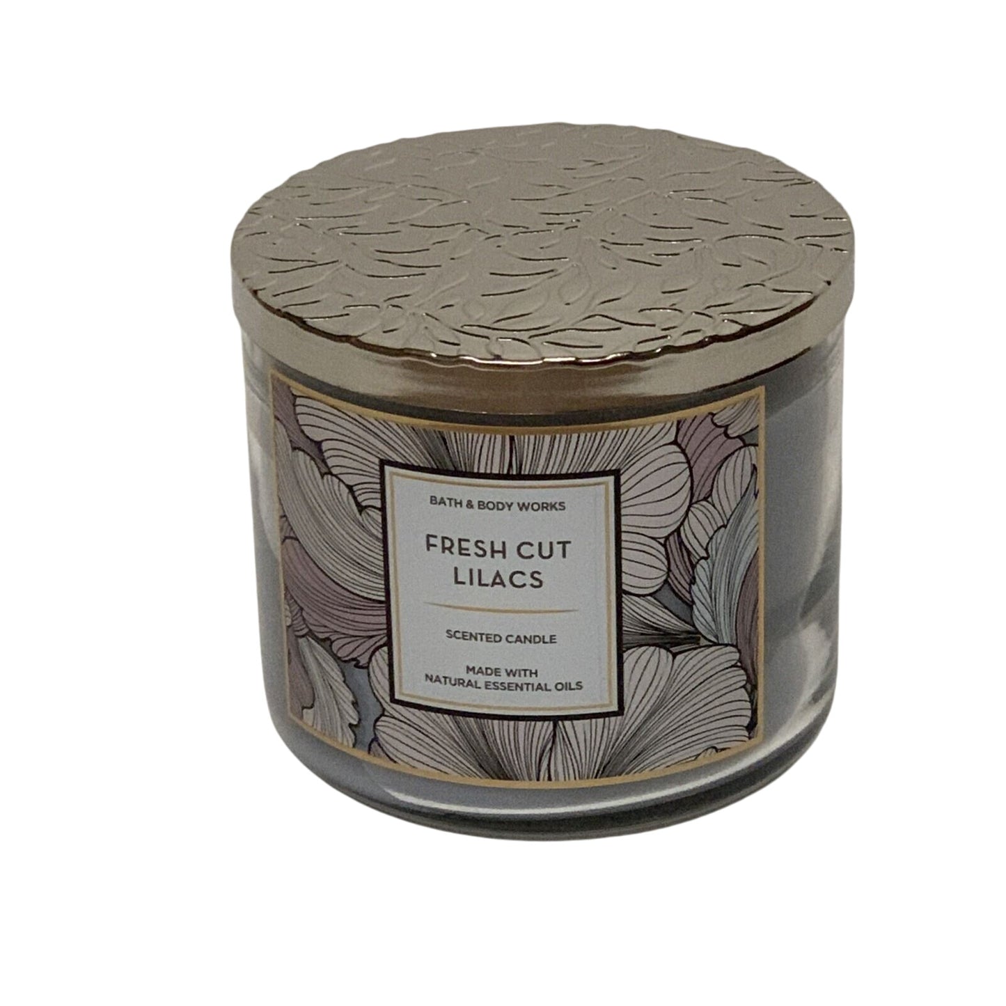 Fresh Cut Lilacs Scented 3-Wick Candle