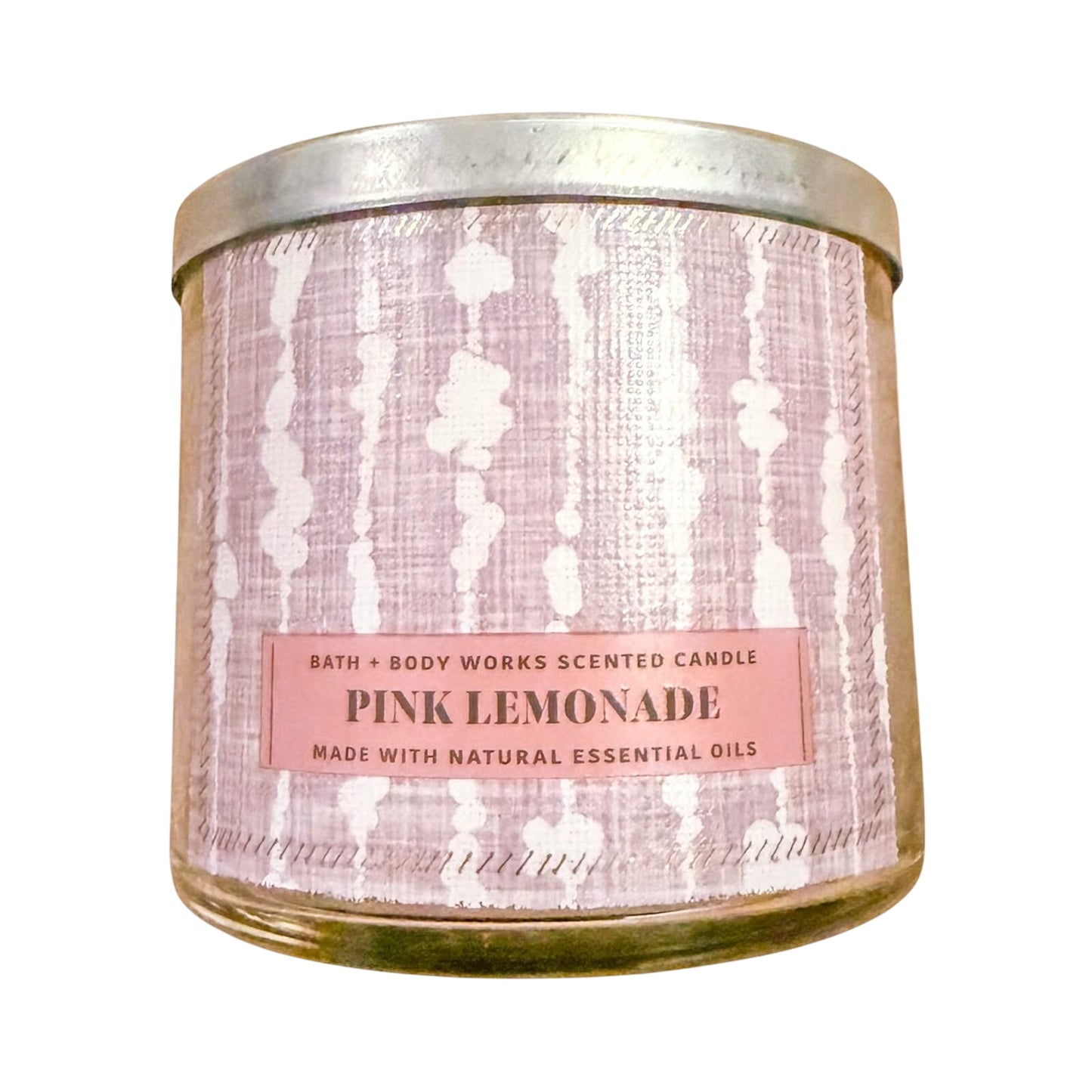 Bath and Body Works Pink Lemonade Scented 3-Wick Candle (14.5 oz / 411 g)