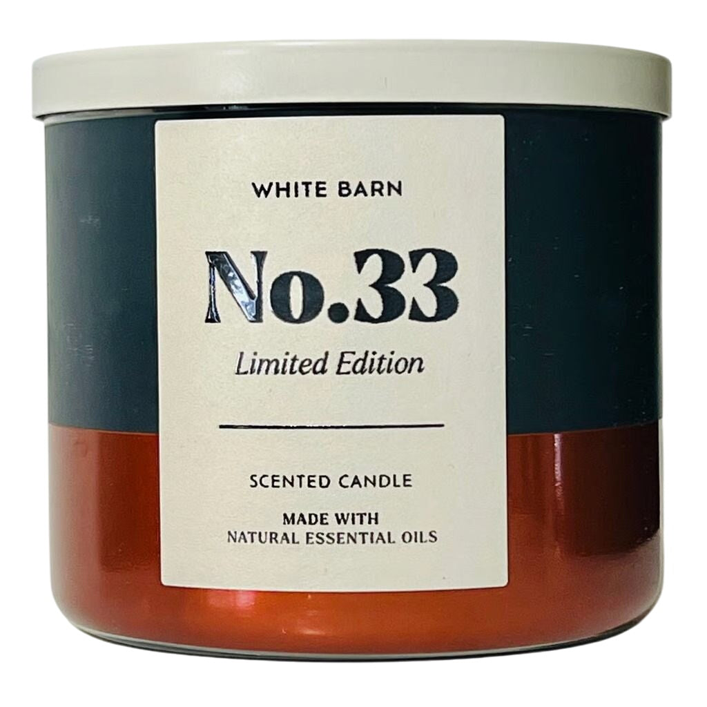 Limited Edition No.33 3-Wick Scented Candle (White Barn)