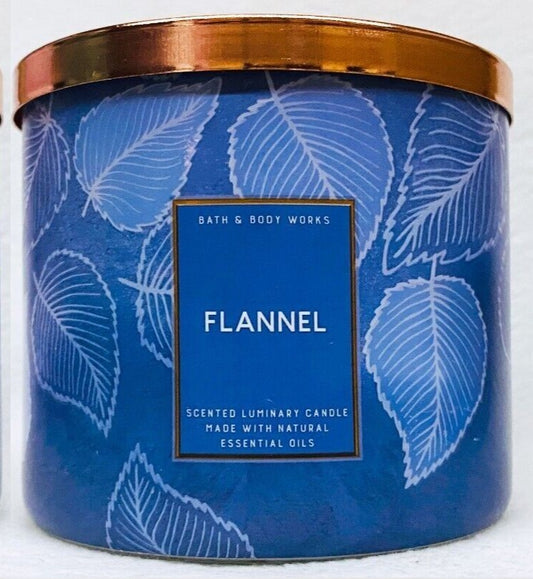 Flannel Scented 3-Wick Candle