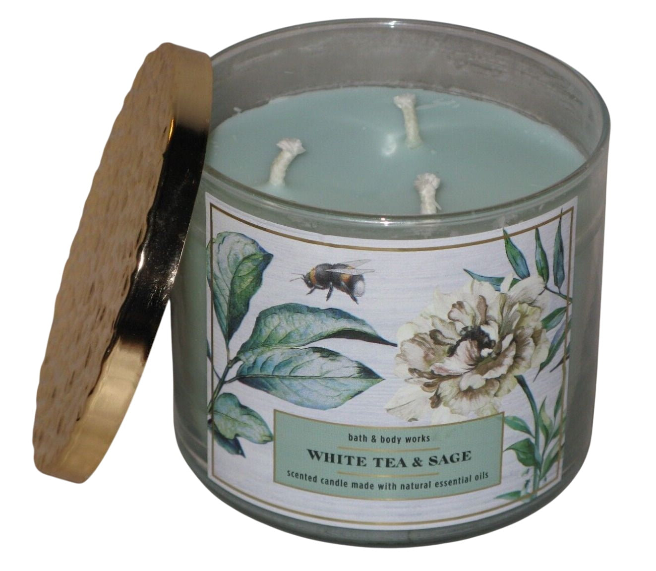 White Tea & Sage Scented Candle