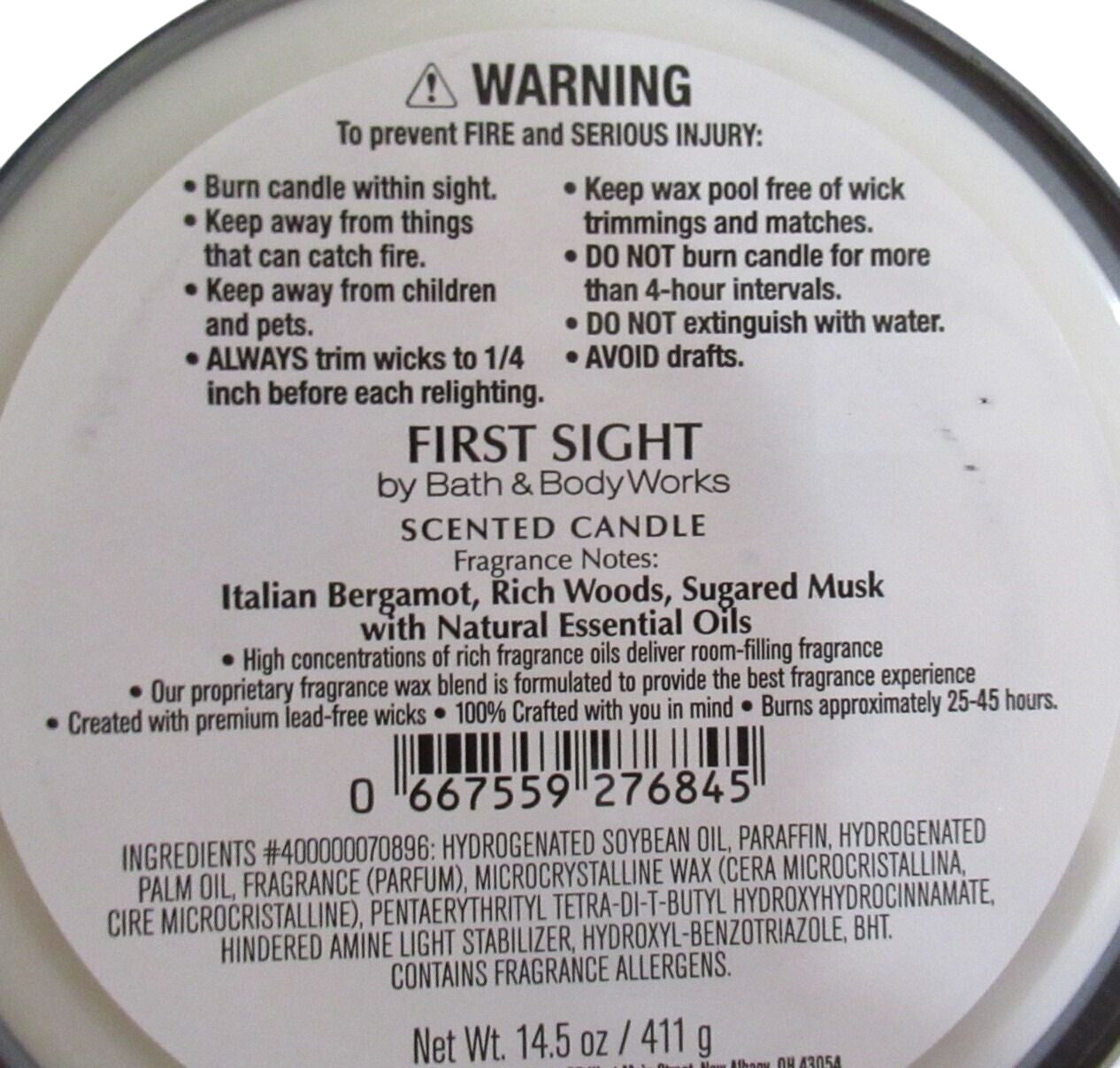 First Sight 3-Wick Scented Candle