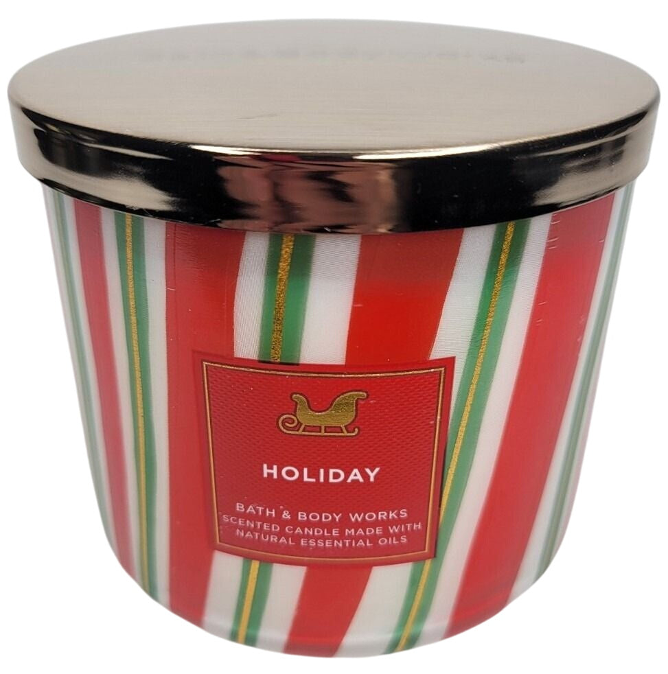 Holiday Scented 3-Wick Candle