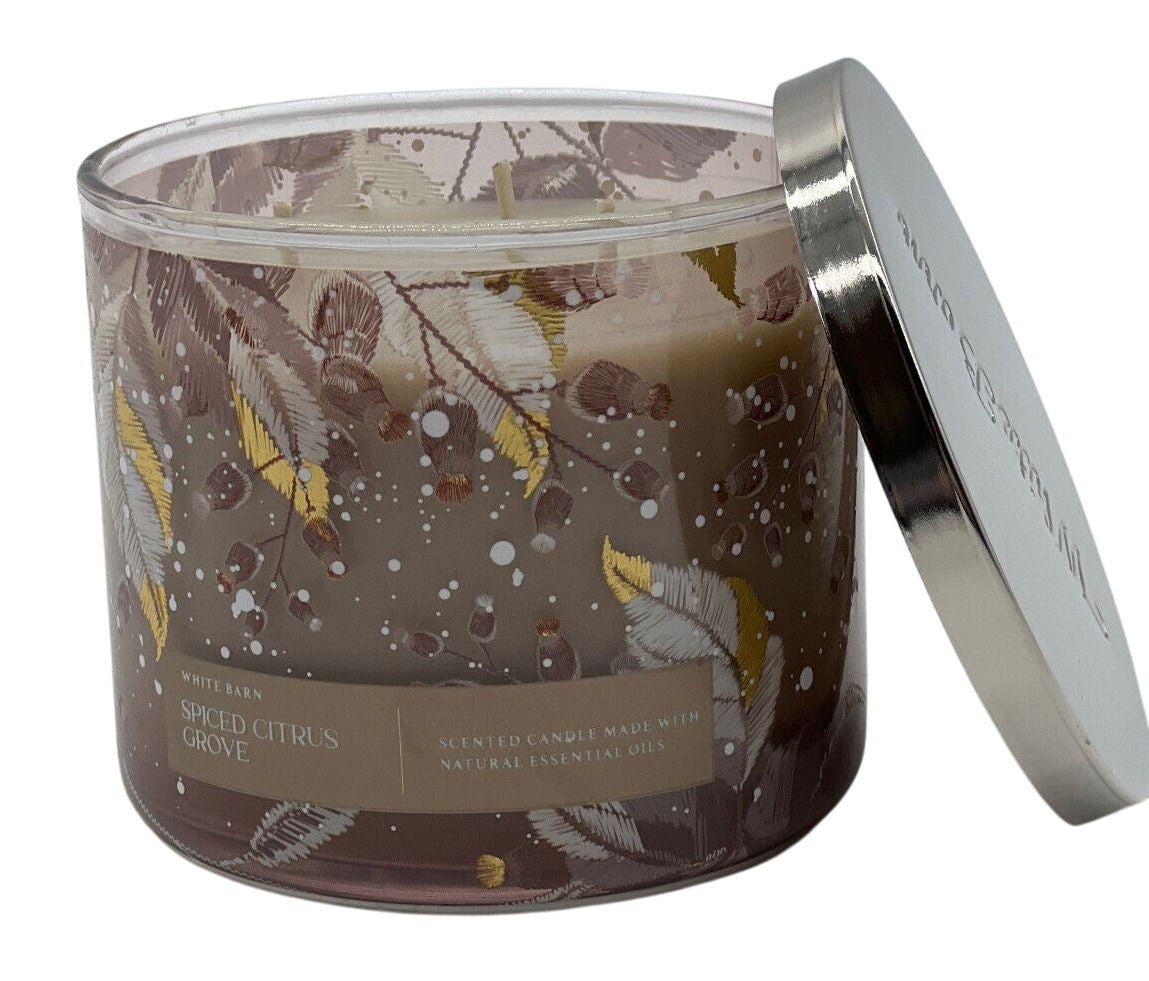 Spiced Citrus Grove 3-Wick Scented Candle